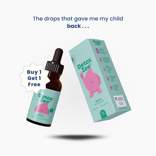 Zeolite Drops Detox & Speech Support & Gut Health - Zeotox